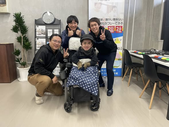 よしきさんが遊びに来てくださいました!